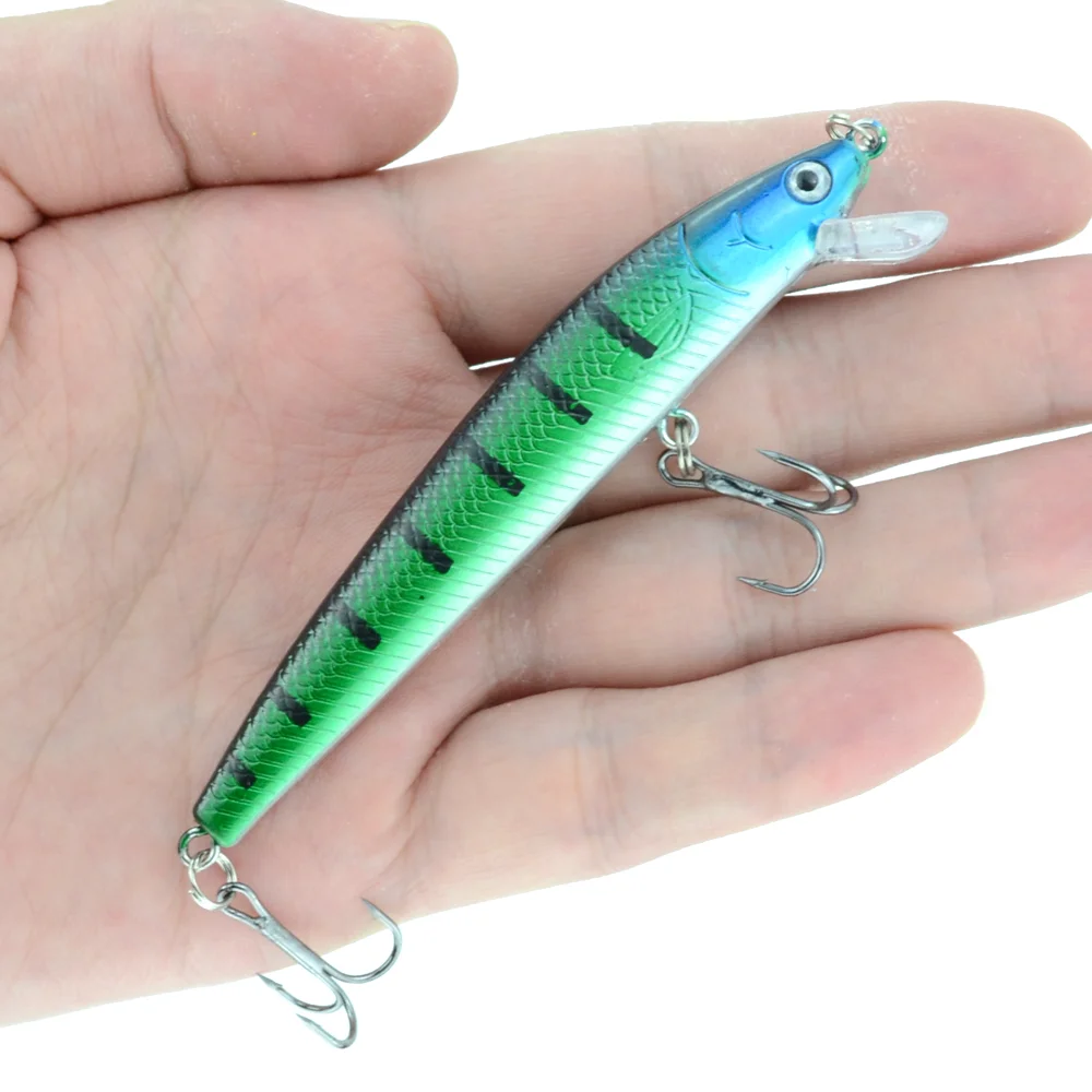 

1PCS Minnow Floating Fishing Lures Hard Bait 10cm 9g Artificial Bait Fishing Wobblers Fishing Tackle Bait