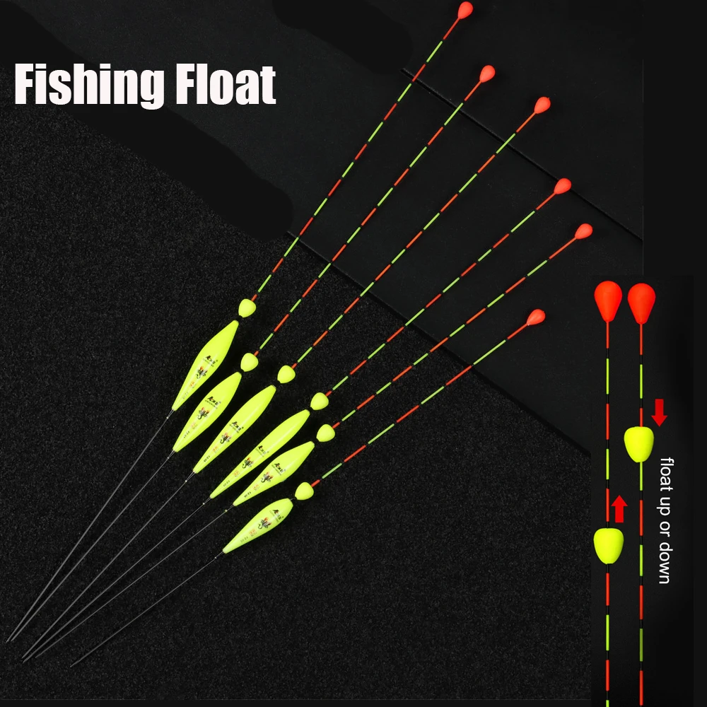 

Durable Long Tail Slip Drift Tube Buoy Strike Indicator Eye-catching bead Fishing Float Floats Bobbers