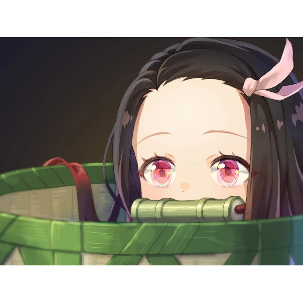 Алмазная 5D Вышивка с изображением демонов Slayer Kimetsu No Yaiba живопись для вышивки