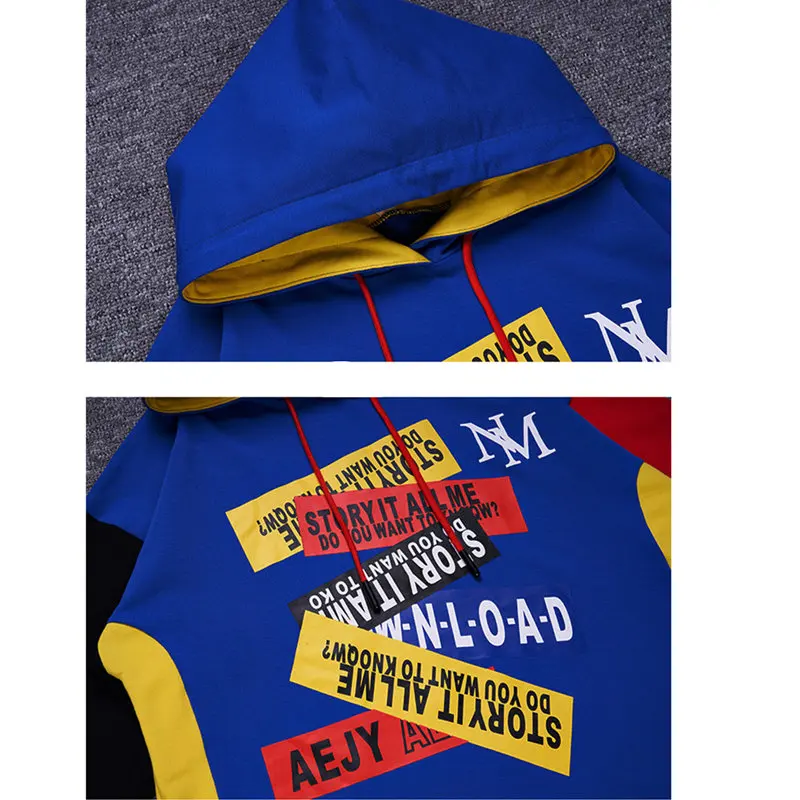 Осенний костюм для мальчиков из 2 предметов комплекты с капюшоном + штаны наборы