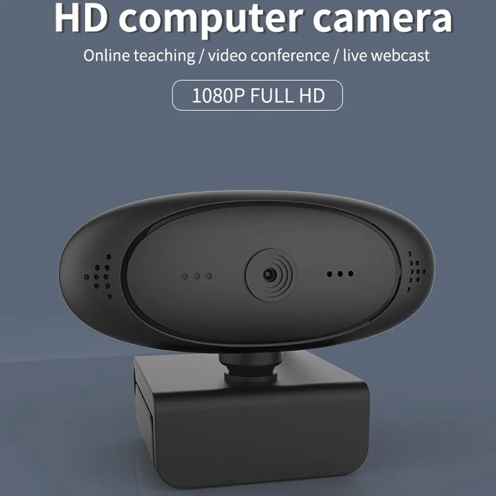 

Webcam 1080P Full HD Web Camera With Built-In Noise Reduction Microphone For PC Live Broadcast Video Calling Conference Work