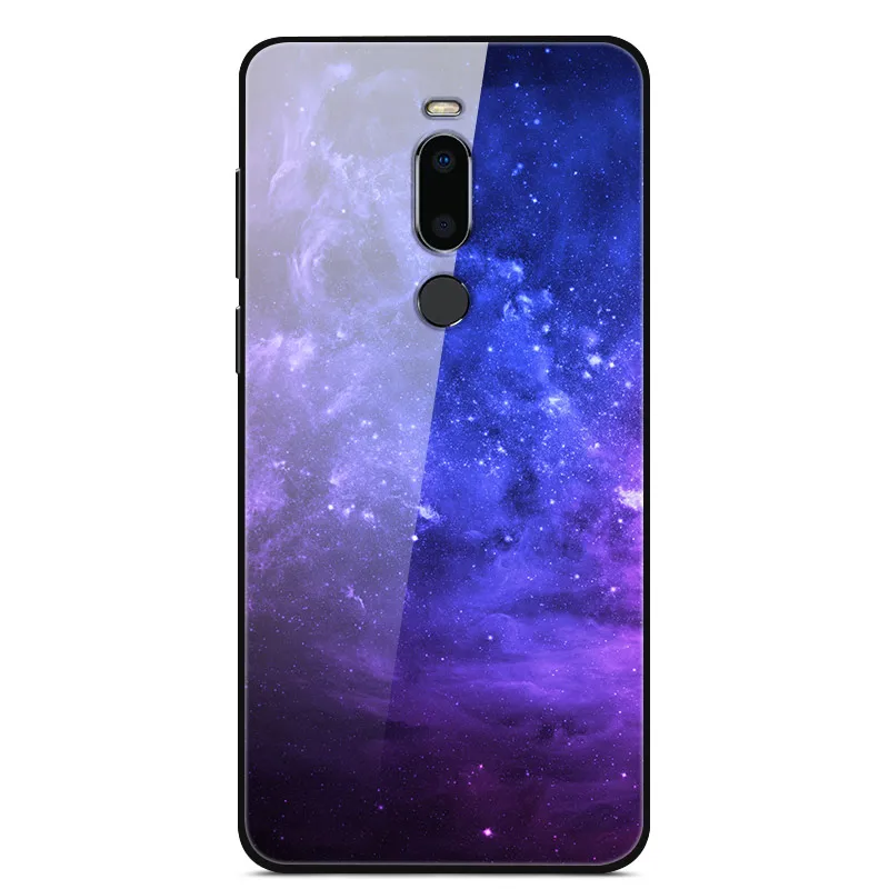 55 Чехол для Meizu M8, закаленное стекло, жесткая задняя крышка для Meizu M8 M 8, мягкий чехол для телефона, бампер для MeizuM8, защитный чехол 5,7 дюйма - Цвет: 55