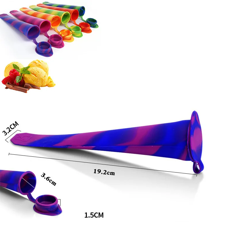 1 шт. силиконовых кейсов емкость для льда пресс-формы с крышками красочные