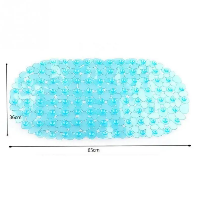 Противоскользящий коврик для ванной 65*36 см из паутины прозрачный ПВХ с