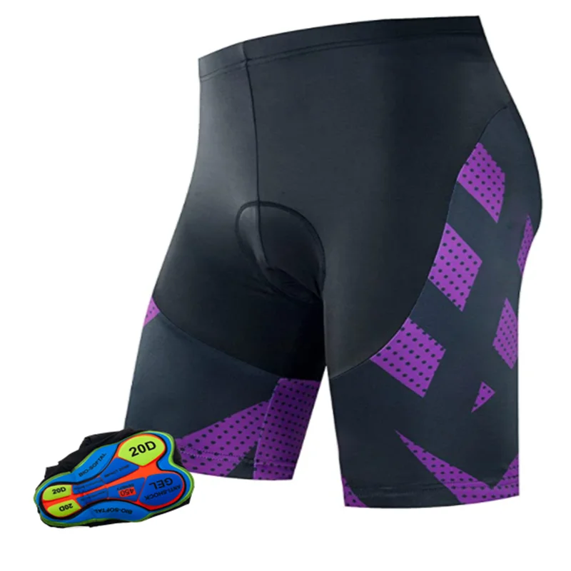 

Bicycle Clothes Men's Summer Cycling Pants With 20D Gel Padding 2021 Newest Mountain Bike Shorts Maillot Ciclismo Hombre Verano