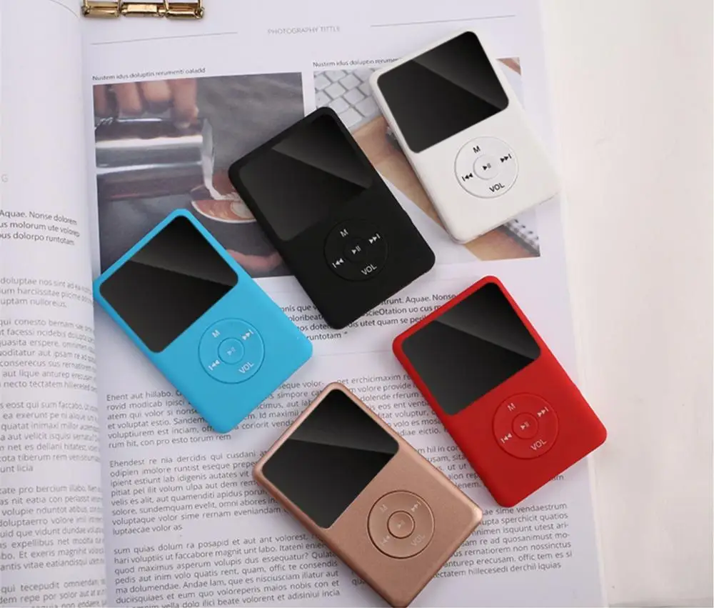 New Version Bluetooth MP3 Music Player with Loud Speaker and built-in 8GB 16GB 32GB HiFi Portable Walkman with Radio /FM/ Record