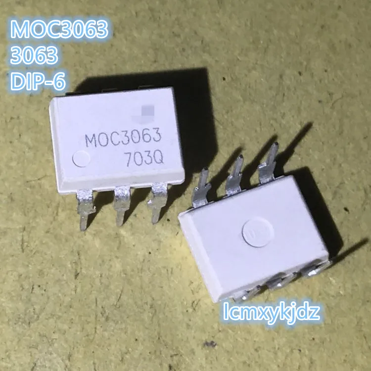 10 шт./лот MOC3063 MOC3063M MOC3063SR2M DIP 6/SOP 6 новый оригинальный Оригинальный Бесплатная
