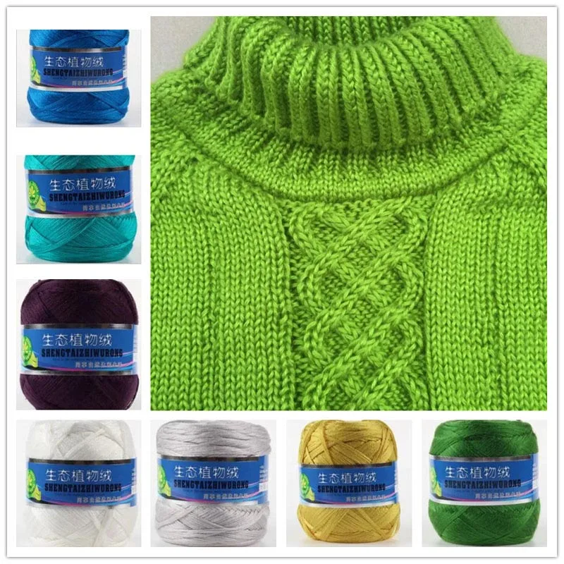 Шерстяная пряжа для рукоделия 20 шт. плотная партия вязания разноцветная крючком