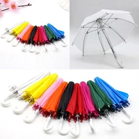new style lovely mini umbrella rain gear for 18 inch dolls accessory birthday gift for children