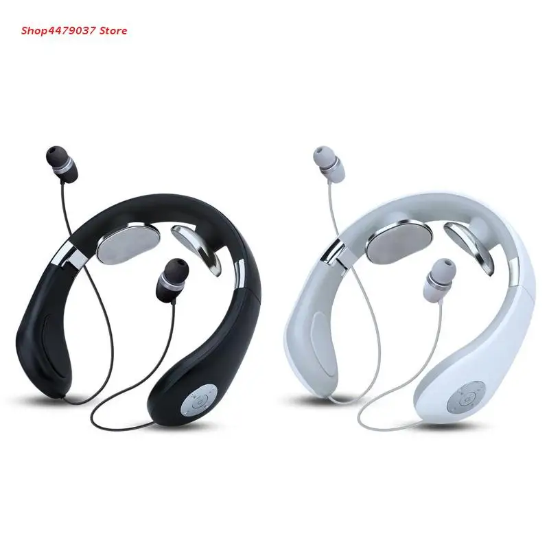 

Складные Bluetooth 5,0 массажные беспроводные портативные наушники в ухо с подогревом