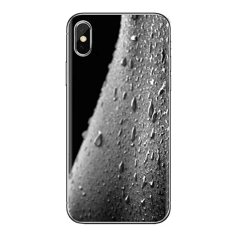 water drop rain For Samsung Galaxy A3 A5 A7 A9 A8 Star A6 Plus 2018 2015 2016 2017 Transparent Soft Shell Covers |