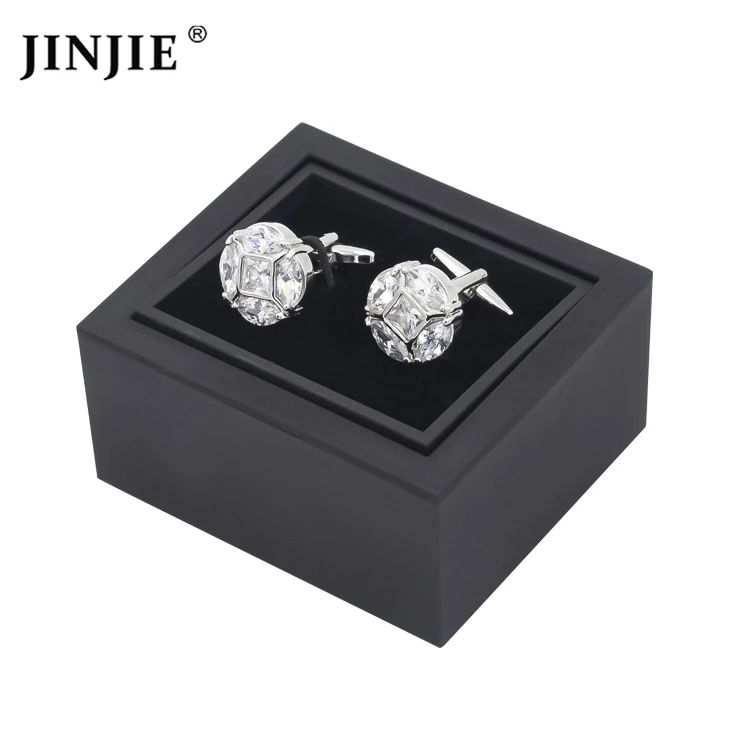 Горячая Распродажа 360 градусов флип черный модный бренд ювелирные запонки