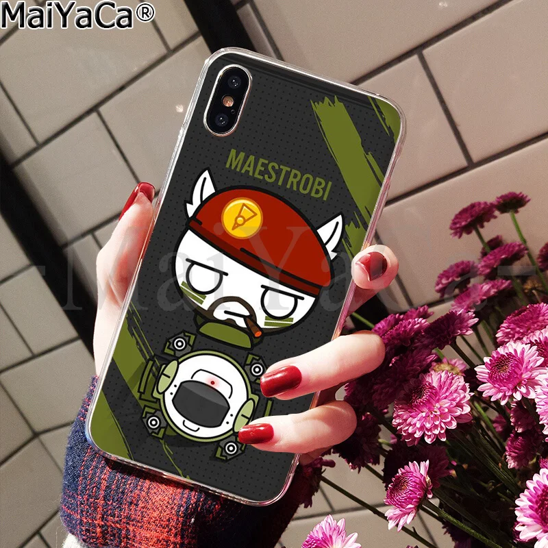 MaiYaCa Rainbow Six Siege 6 Новинка чехол для телефона Fundas чехол для iPhone 8 7 6 6S Plus 5 5S SE XR X XS MAX чехол