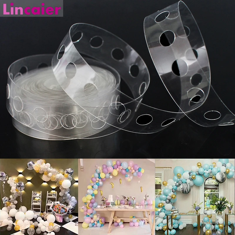 5 м воздушный шар фотоэлемент цепь лента точка украшения для дня рождения фон