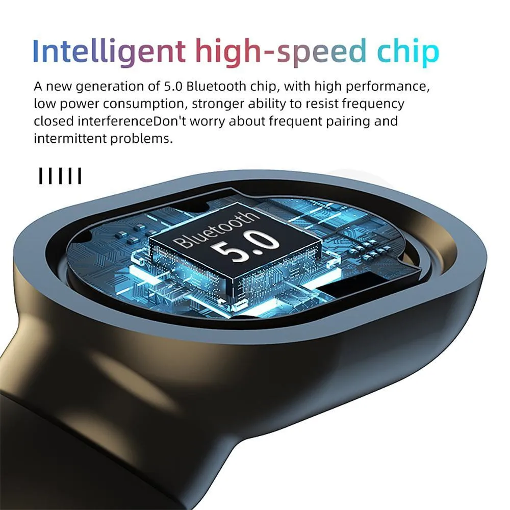 Tws-стереонаушники T11 с поддержкой Bluetooth 5 0 и зарядным футляром на 3300 мА · ч |