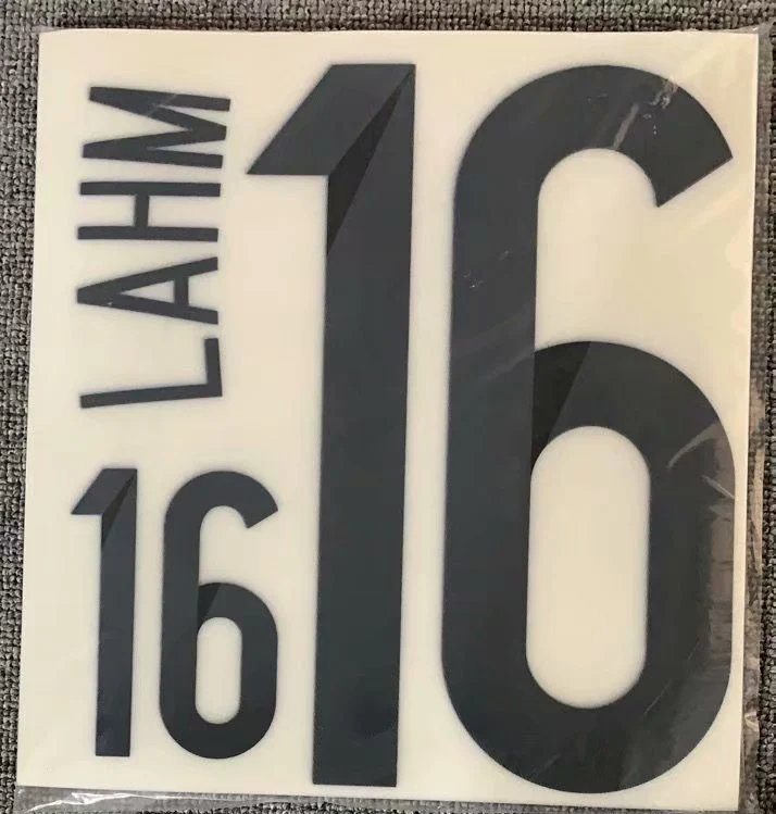 2014 #16 Лам Nameset передачи тепла утюг на печати футбольная нашивка значок|Заплатки| |