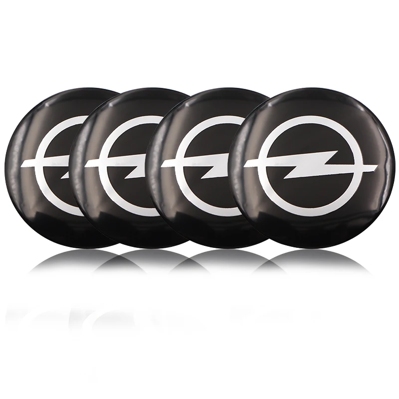 4 шт. стикеры на колпачок центральной ступицы колеса 56 5 мм эмблемы для opel astra h g