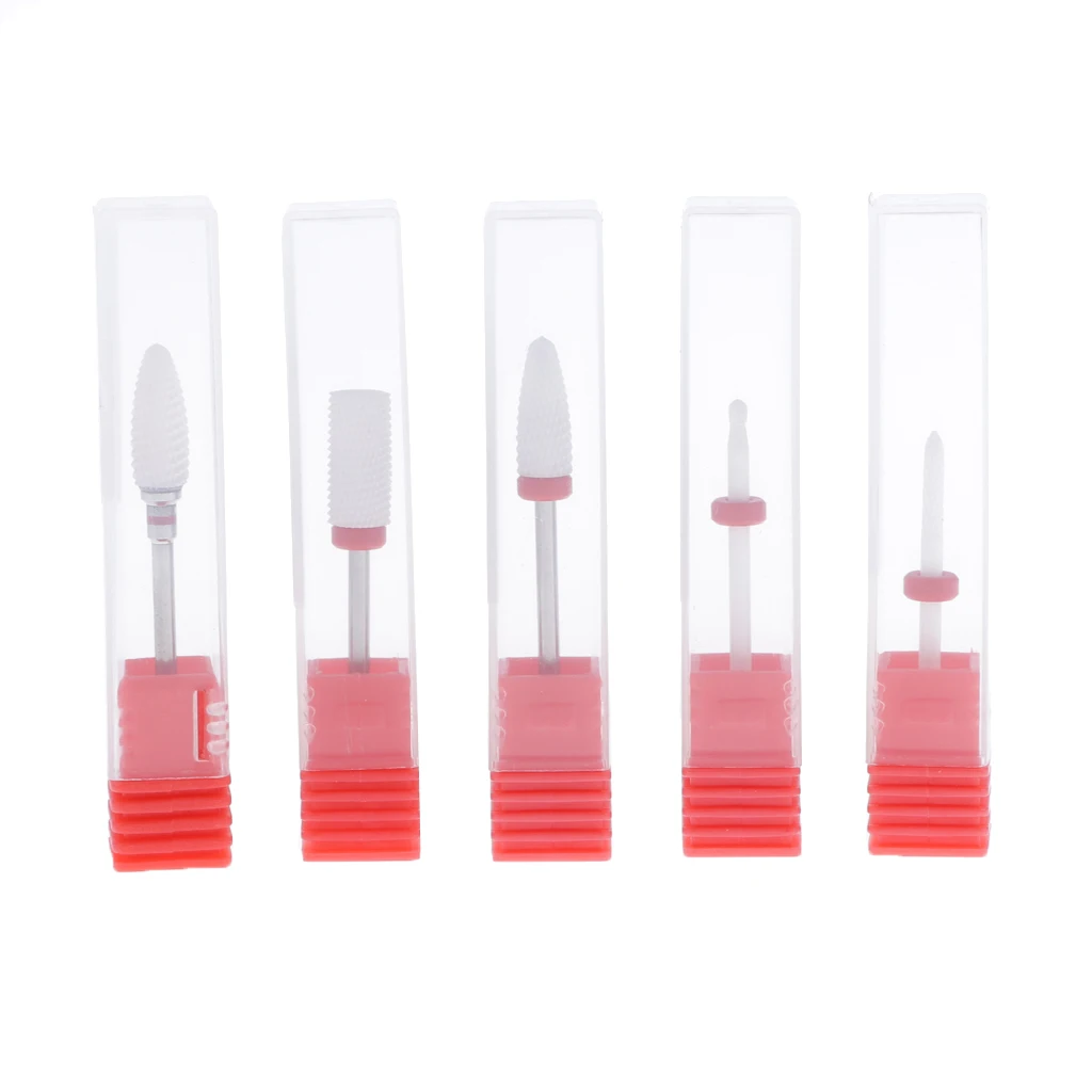 

3/32 Head Bits Set for Electric Nail Drill Machine - 5 Pieces Per Set