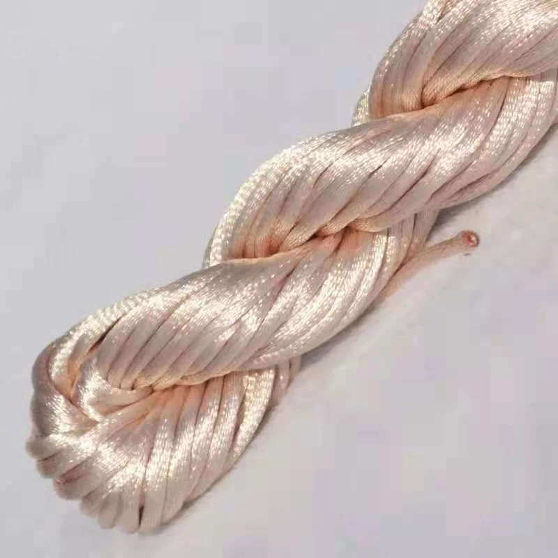 100 Rolls 1000m New 39color Chinese Knot Lace Rope Color Diy Bracelet Braided Rope Tassel Beaded Threads Nylon Thread Wholesale