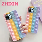 Снимающий стресс чехол для Xiaomi Redmi Note10S 9 8 7 K40 Poco F3 M3, силиконовый чехол для Xiaomi K20 K30 Pro Mi 11 9 10T Lite