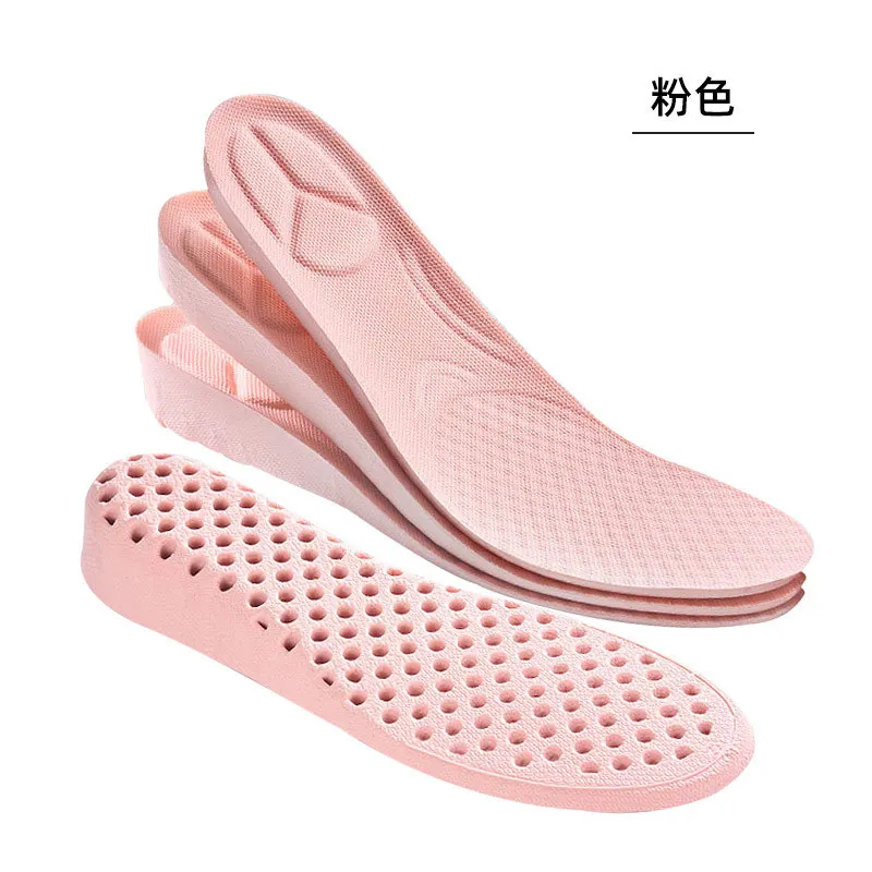 

2Pcs Insoles for Shoes Sole Mesh Deodorant Breathable Cushion Running Insoles for Feet Man Women Orthotic Height Increase Insole
