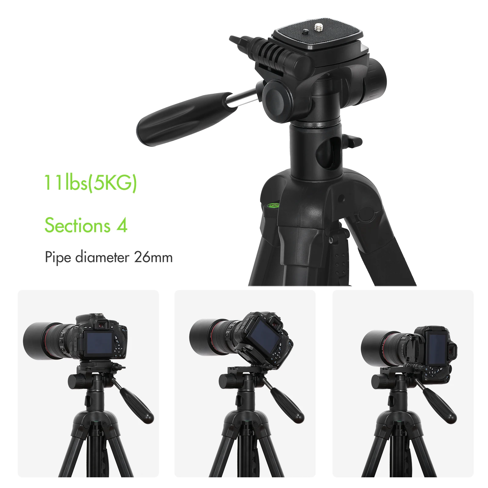 Горизонтальный Штатив для фотокамеры TTT-010 см 180 Canon Sony Nikon DSLR | Электроника