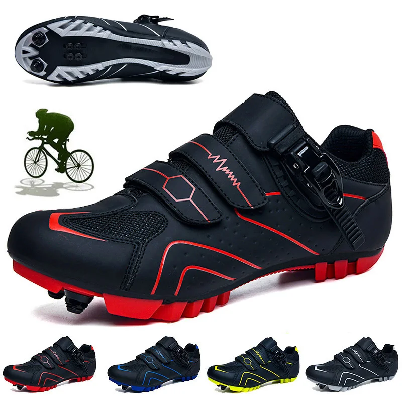 

Кроссовки велосипедные унисекс, профессиональная обувь для езды на горном велосипеде, самоблокирующиеся, для улицы