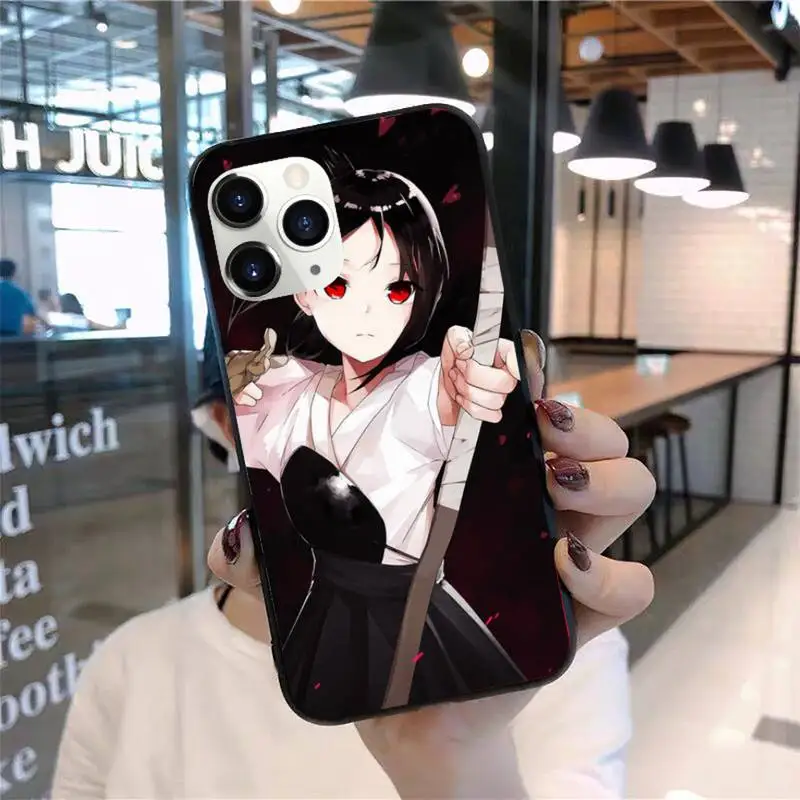 

Anime Kaguya Sama Phone Case for iPhone 11 12 mini pro XS MAX 8 7 6 6S Plus X 5S SE 2020 XR