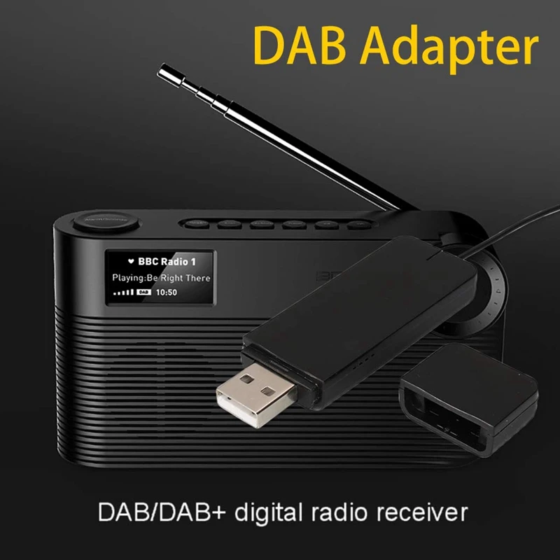 Новый Dab цифровой радиоприемник с антенной для Bluetooth динамик домашний стерео