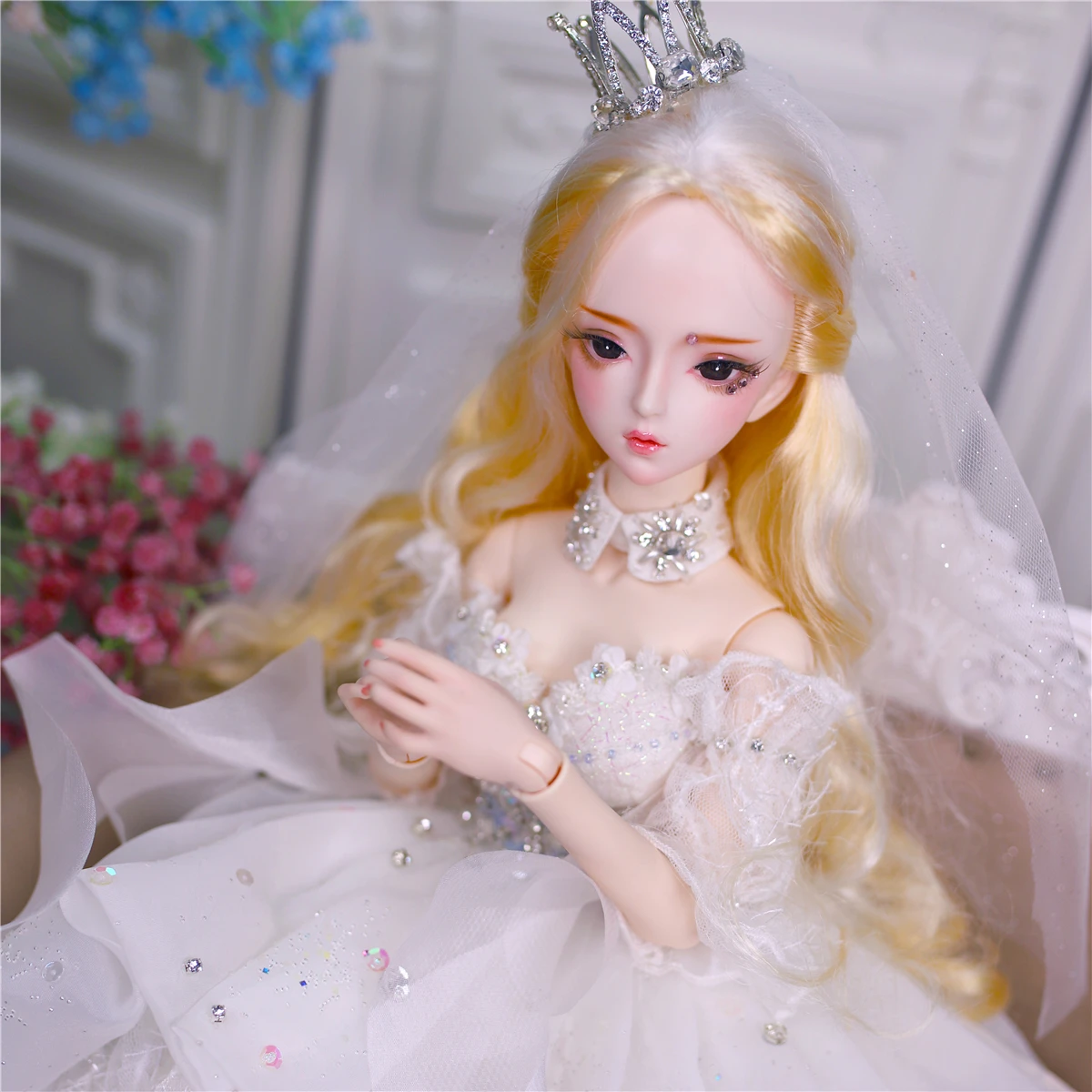 DBS мечта фея 1/3 bjd 62 см совместное тело пользовательские куклы золотые волосы