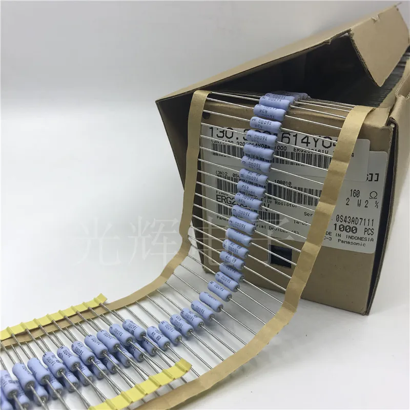 

Оригинальный новый 100% ERG2SG161V 2W 160R 2% Металл оксид пленка сопротивление (индуктор)