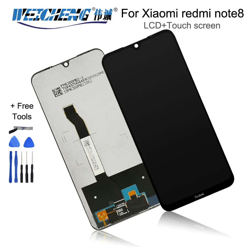 6 3 'для Xiaomi redmi Примечание 8 ЖК дисплей + сенсорный экран в сборе для с