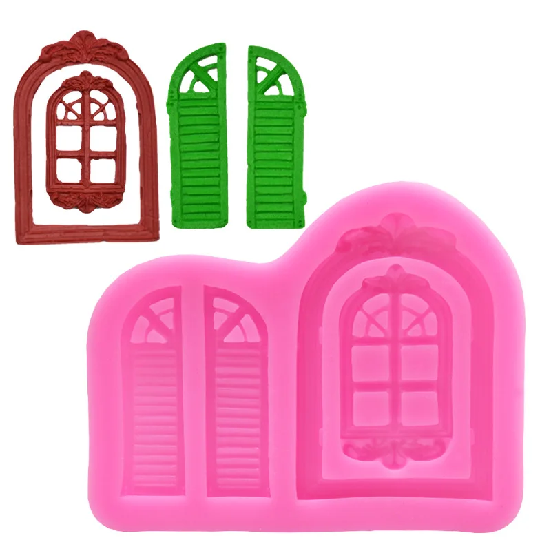 

Дверь торт границы силиконовые формы ребенка день рождения кекс Топпер инструменты для украшения тортов из мастики формы для шоколадной мастики смолы формы форма для выпечки