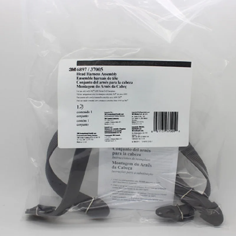 3M 6897 повязка на голову комбинация 6800/6700/6900 полная маска респиратор установка резиновая регулируемая лента маска аксессуары