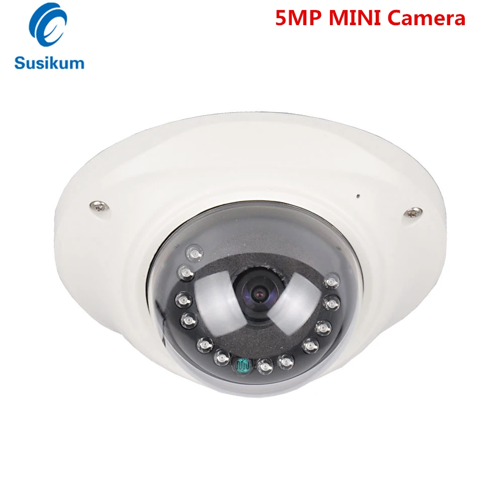 

5MP AHD MINI Camera 180 Degree 1.7mm Fisheye Lens Metal Dome Surveillance Analog Security Camera With OSD Menu