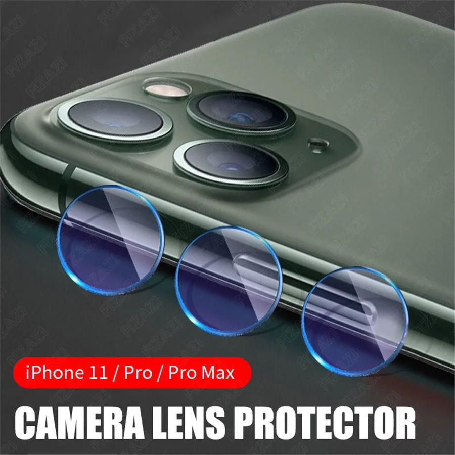 2 шт iphone 11 X XS Max XR Pro задняя камера Объектив Закаленное стекло для Защита экрана