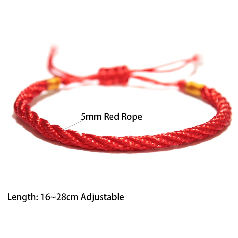 Китайский узел, красный браслет с нитями, ручная работа, плетеный, регулируемый, счастливый браслет, ювелирные изделия, женщины, девочки, амулет, аксессуары, подарок для друга.