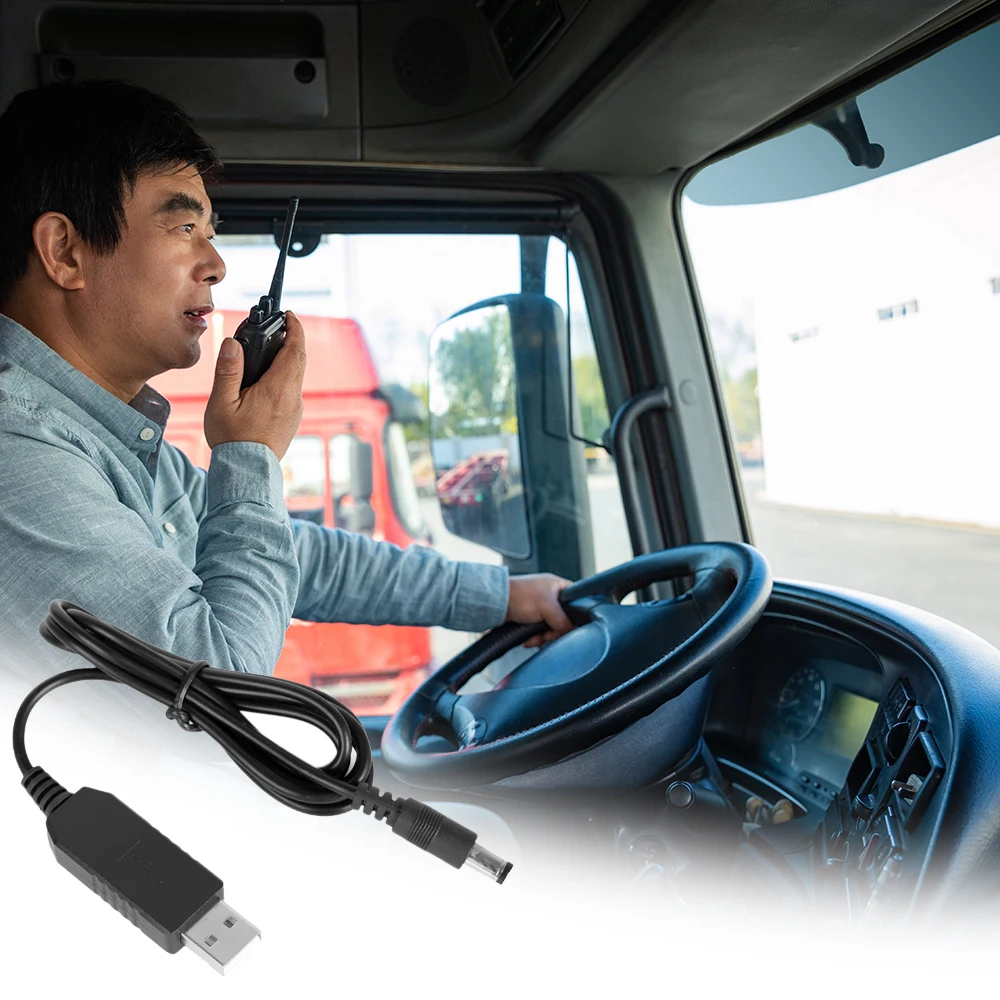 

Walkie talkie universal USB charging line connection for Walkie Talkie base USB Power USB Cable Charger for BaoFeng