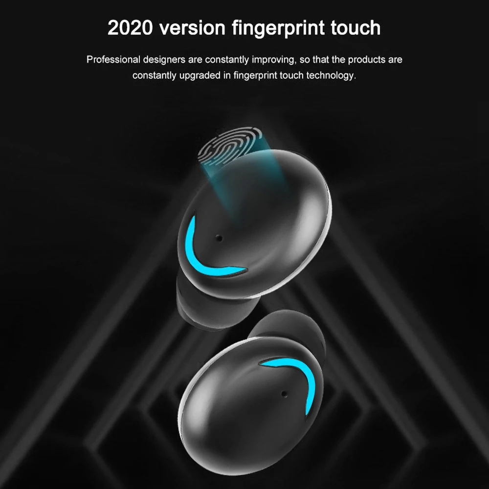 Наушники-вкладыши TWS Bluetooth наушники V5.0 9D стерео Беспроводной спортивные