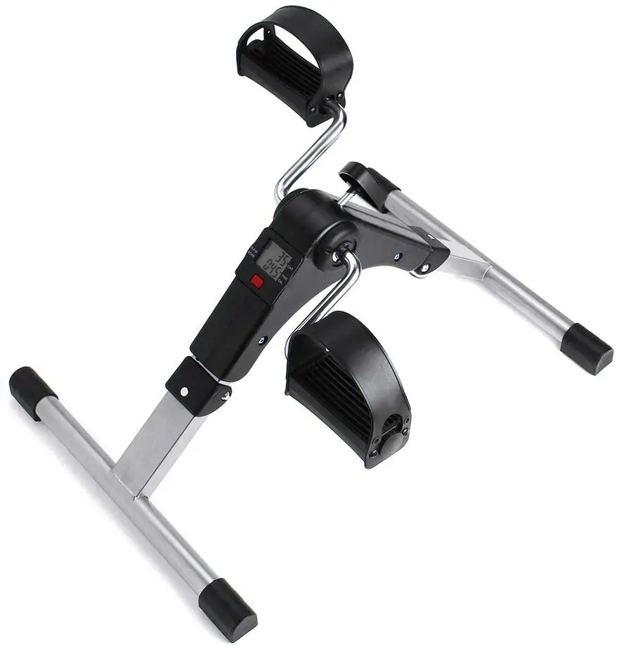Foldable Fitness Household Mini Exercise Bike Body Gym Machine  Anti-Slip Pedal Hand Leg Rehabilitation Indoor workout stepper