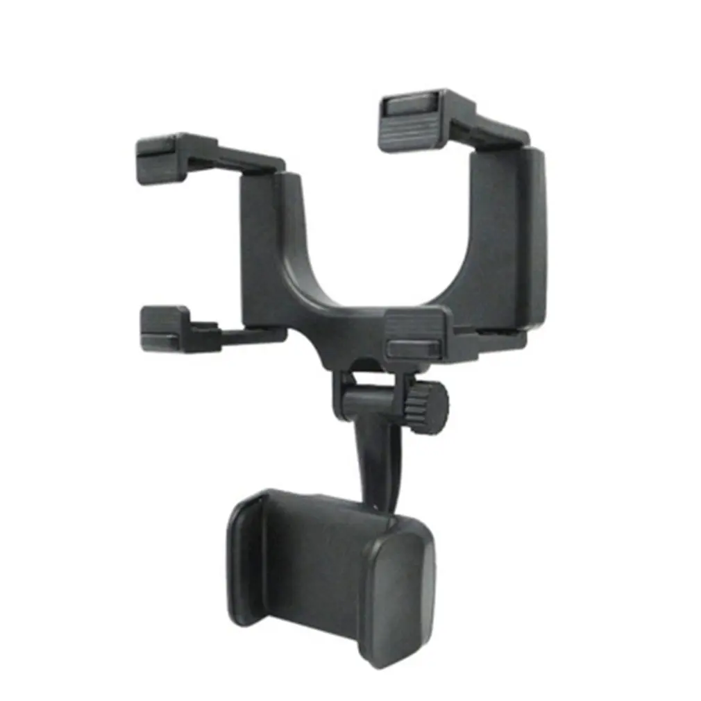 

NEW Car Rearview Mirror Mount Holder Stand Cradle For Cell Phone GPS Universal 360 Degree Rotation DVR Holders For Phones