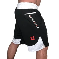 2020 new quick dry men multi pocket sports running shorts fitness exercise jogging 2 in 1 shorts with longer liner 5 colors