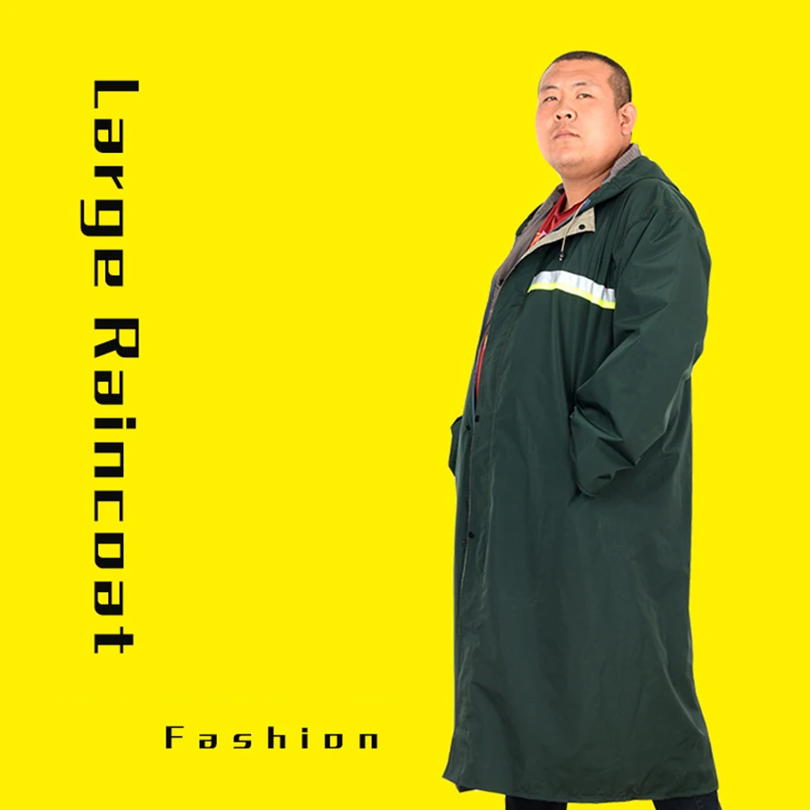 Длинный плащ для увеличения удобрений толстое мужское пончо крышка снаряжение