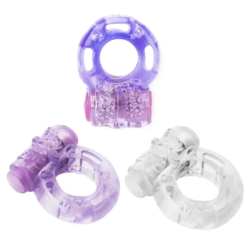 1/5 шт. 3 цвета вибрирующий фаллоимитатор кольцо для стимуляции упражнений массаж