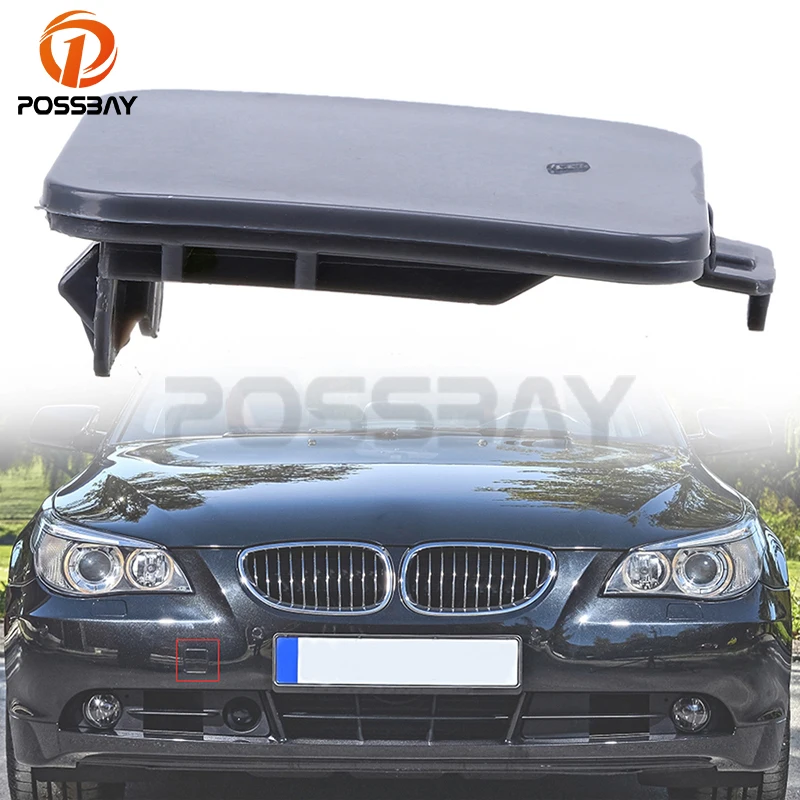 Крышка крюка для переднего бампера POSSBAY крышка BMW 5 Series E60/E61 Pre facelift 2001 2002 2003 2004 2005