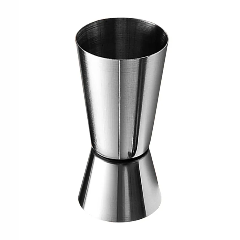 

Stainless Steel Double Single Shot Measure Jigger Spirit Bar Cocktail Drinks Cup
