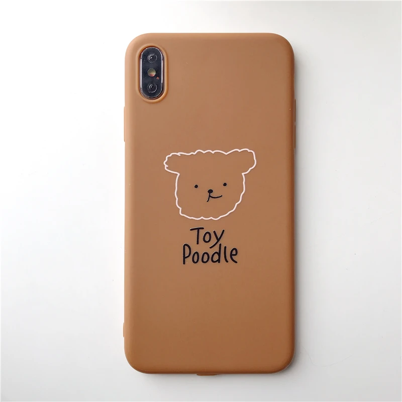 Gimfun корейский дизайн Милый Мультфильм иллюстрация чехол для Apple IPhone X Xs Xsmax Xr 6 7 8 Plus