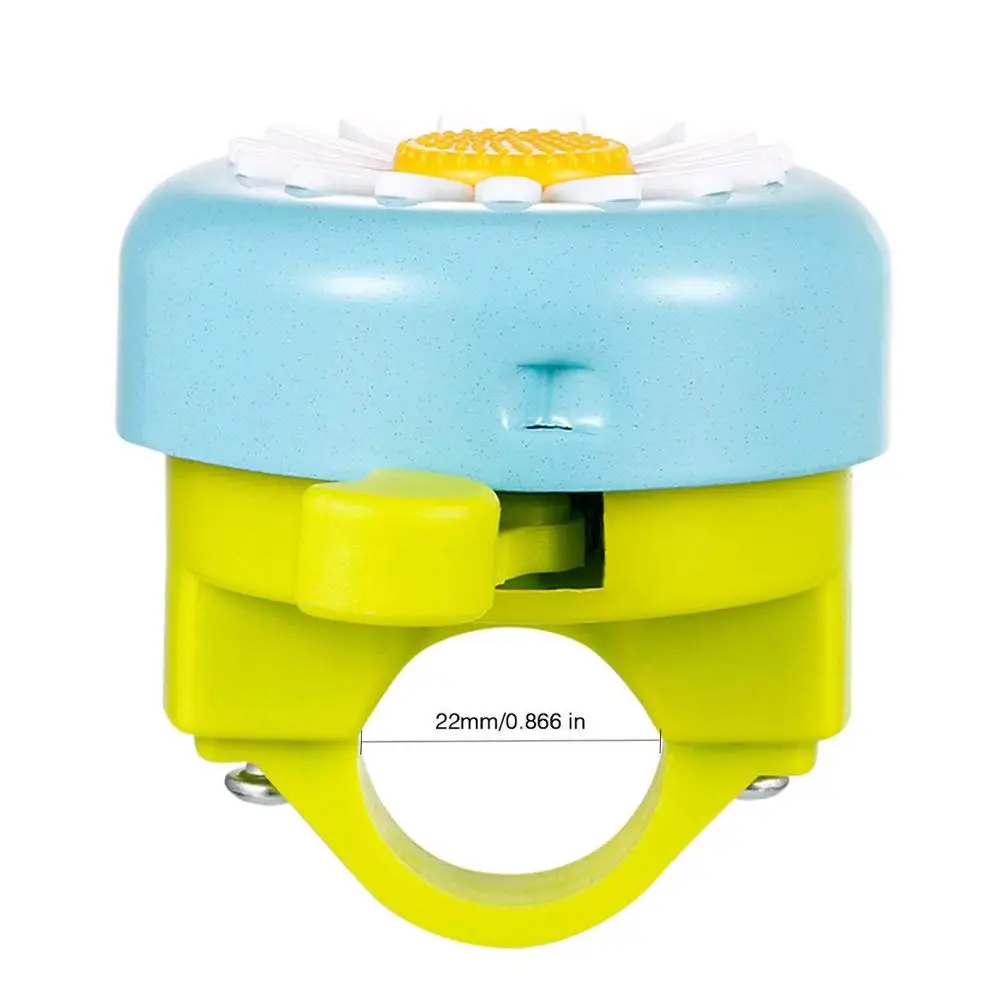 Cycling Ring Bike Bell Bicycle Alarm Daisy Flower Multi-color Funny Bicycle Horns Bike Kids Children for Handlebars