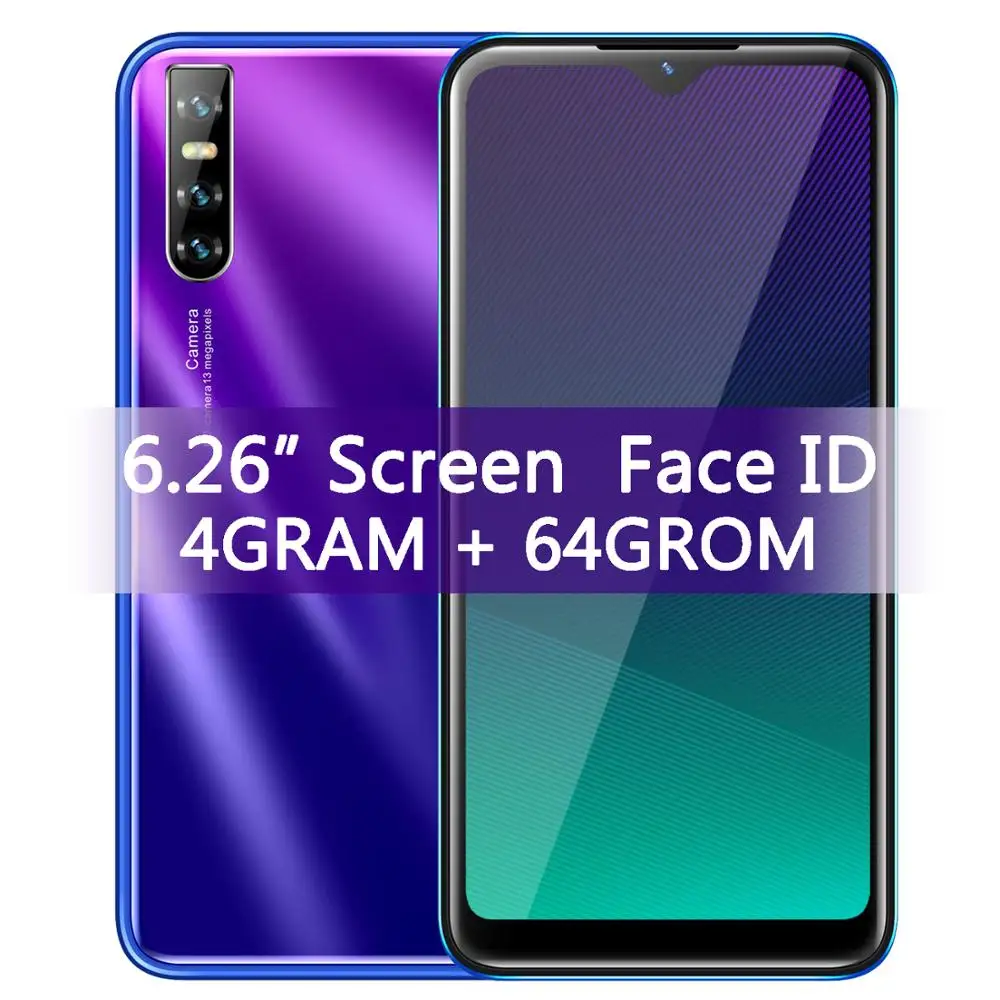 Мобильный телефон Mate 30 Pro четырехъядерный Android Face ID 6 26 &quotэкран Waterdrop 13 МП 4 Гб + 64