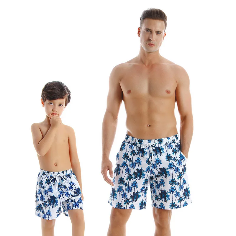 Модные мужские шорты для плавания Детские купальники мальчиков сексуальный